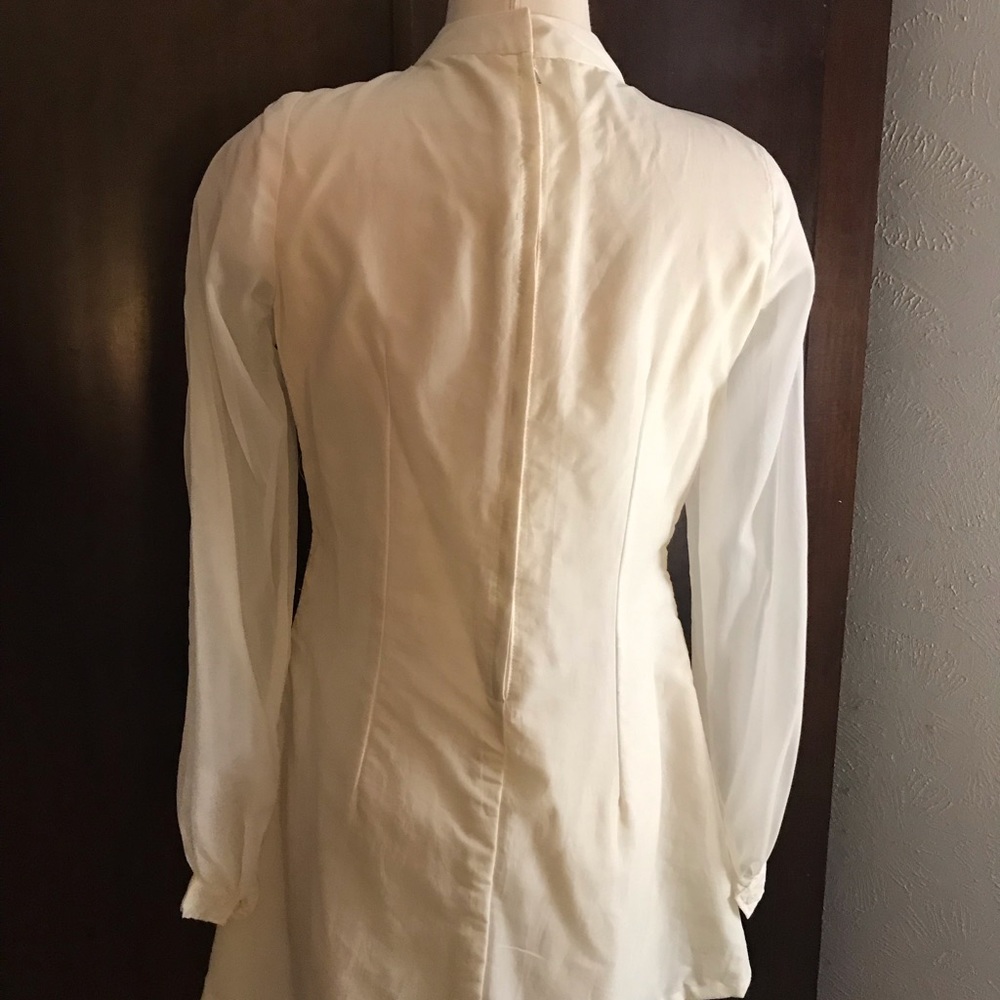 Vintage 60s  mod beaded mini dress. Small - Picture 6 of 8